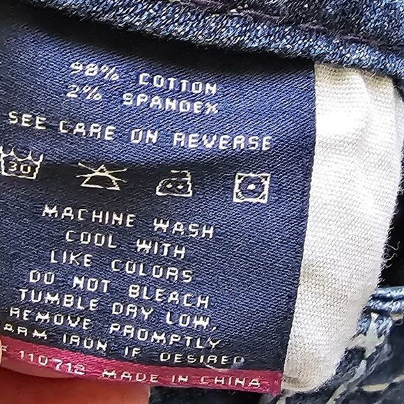 Vigoss Slim Boot Jeans Womens 31Wx31.5L Medium Wash Stretch Waist New York Fit - Picture 9 of 12